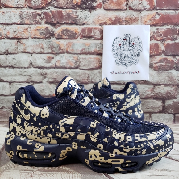 Cav Empt Nike Air Max 95 Blackened Blue 💥🆕️ - Picture 2 of 8